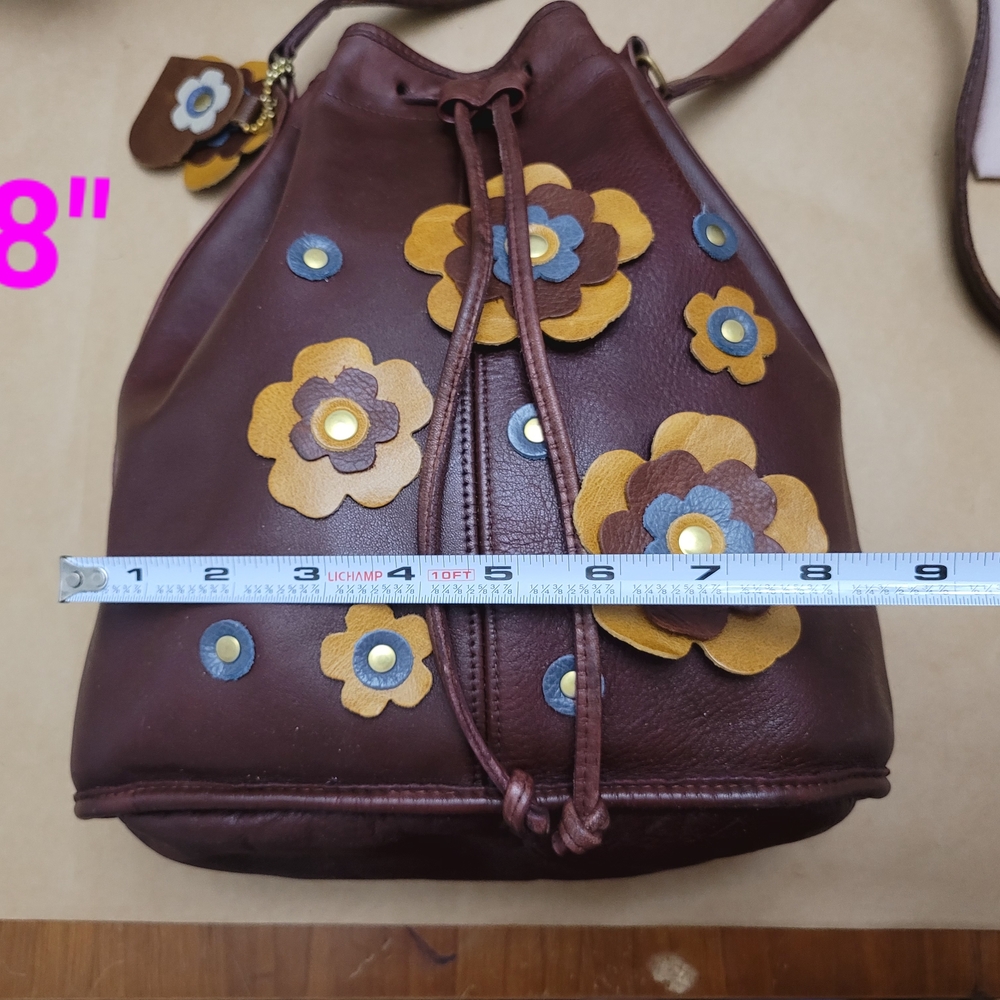 Coach Leather Drawstring Bag UPCRAFTED - Picture 11 of 12